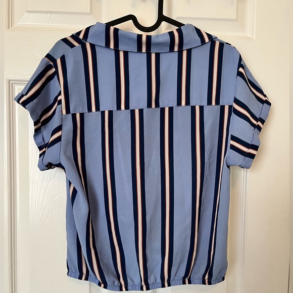 Self Esteem Collared Crop Top - Picture 3 of 3